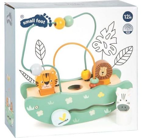 small foot Motorický labyrint s houpačkou „Safari“