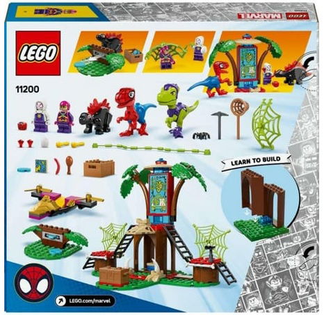 Lego Marvel 11200 Spidey, Gobby a raptoří bitva na základně na stromě