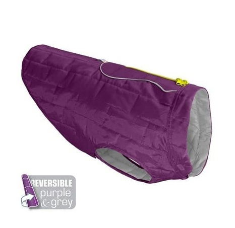 Kurgo® Loft Nepromokavá bunda pro psy Deep Violet/Grey M