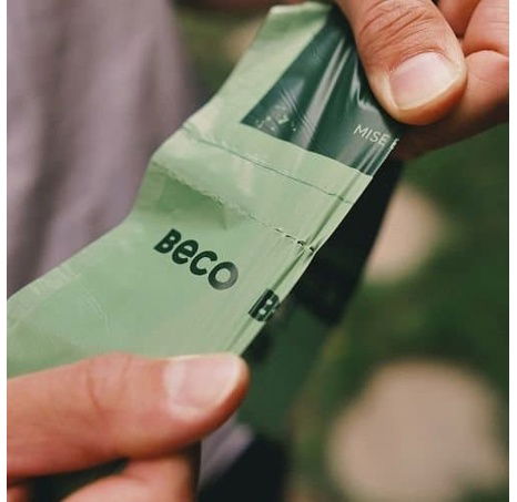 Beco Sáčky na exkrementy s peprmintovou aroma, z recyklovaných materiálů 60ks