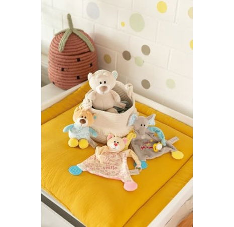 NICI MFN plyš Medvídek na zavěšení s hracím strojkem, 18cm