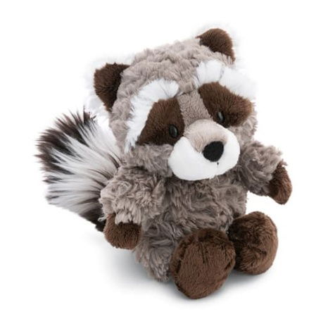 NICI Plüsch Waschbär Lenno 20cm, GRÜN