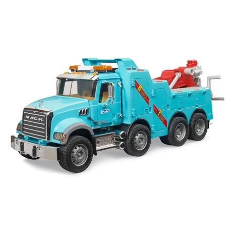 Bruder 2831 Nákladní auto Mack vyprošťovací a odtahový vůz