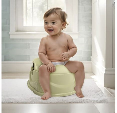 3v1 nočník, sedátko na WC, stolička, světle zelená, 20x34,5x37 cm