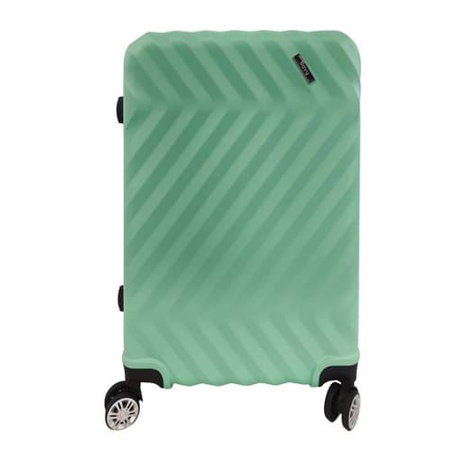 Bavy Cestovní kufr skořepinový 24" Waves Light green