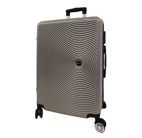 Bavy Cestovní kufr skořepinový 24" Circle Gold beige