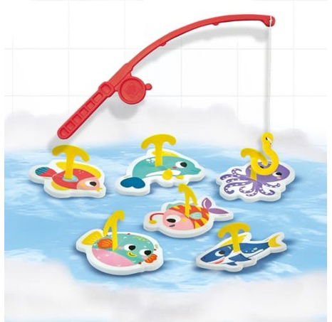 Tiny Talents - Rybaření ve vaně, vodolepky