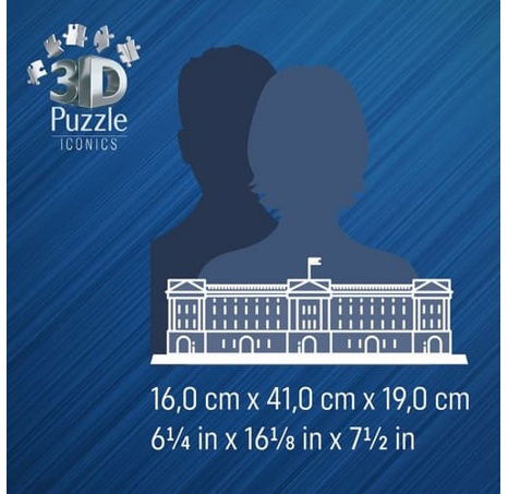 Iconics 3D puzzle Buckinghamský palác (Noční edice)