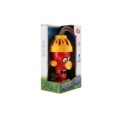 Hydrant vodní rozprašovač na zahradu plast 10x23cm v krabici 15x27x10,5cm