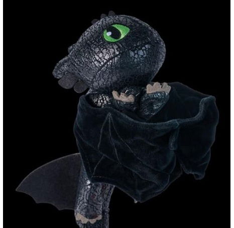 Jak vycvičit draka plyšák Bezzubka objímající