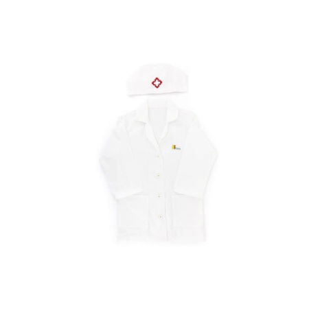 Kostým doktorský plášť s čepicí