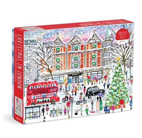 Galison Puzzle Vánoce v Londýně 1000 dílků