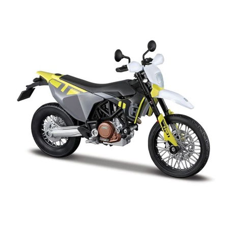 Maisto - Motocykl se stojánkem, 2023 Husqvarna 701 Supermoto, 1:12