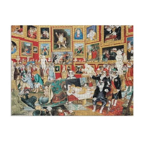 Galison Puzzle Tribuna Uffizi s kočkami 1500 dílků