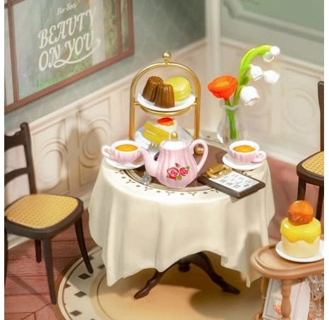 RoboTime Miniatura domečku Sladká čajovna