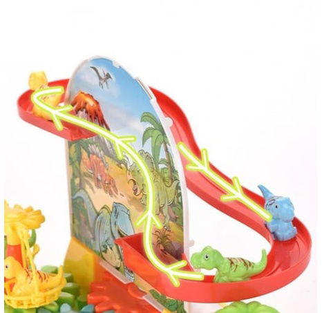 Hrací stoleček s dinosaury