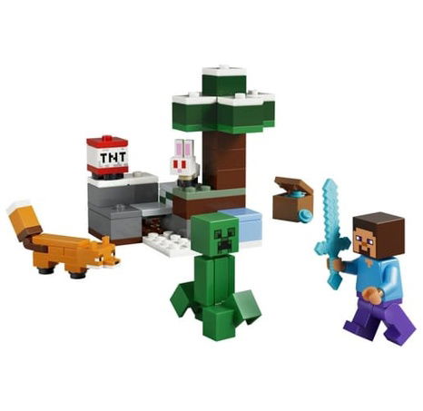 LEGO® Minecraft® 21583 Steve a dobrodružství v tajze