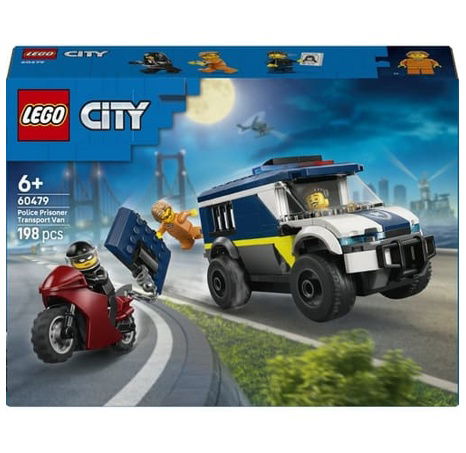 LEGO® CITY 60479 Policejní dodávka pro převoz vězňů