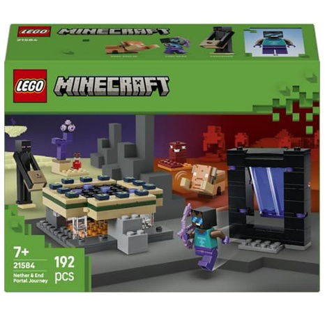 LEGO® Minecraft® 21584 Cesta portálem do Netheru a Endu