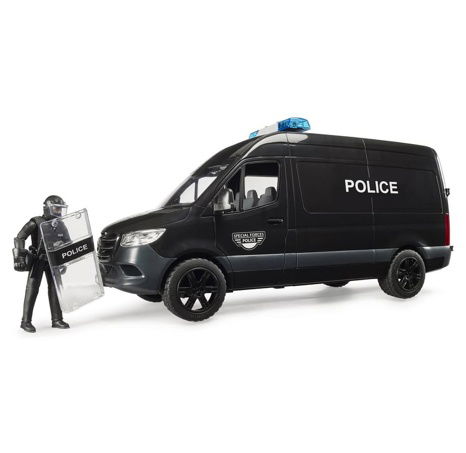 Bruder 2685 MB Sprinter s policistou těžkooděncem