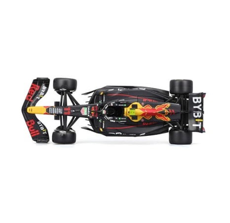 Bburago - RACE Formule F1 s figurkou jezdce, Oracle Red Bull Racing RB19 (2023), 11# Peréz, 1:24