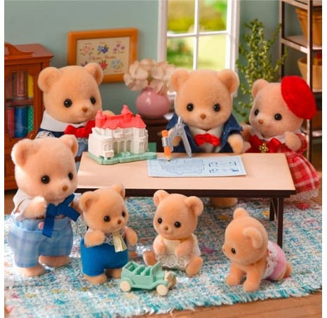 Sylvanian Families  Dvojčata sušenkoví medvídci s motorkou