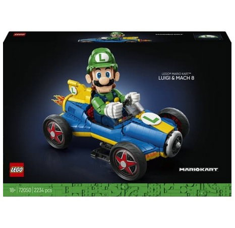 Lego Super Mario 72050 Mario Kart™ – Luigi a Mach 8