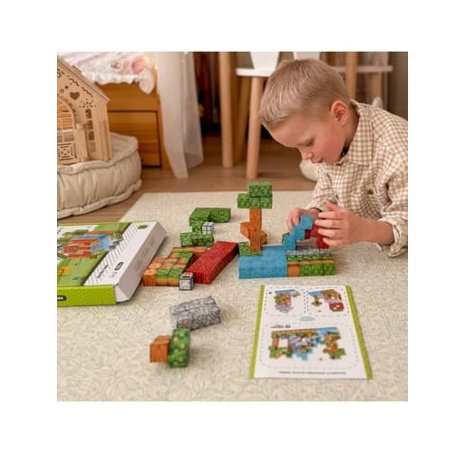 Magnetické stavebnice  World of Blocks 108 dílků