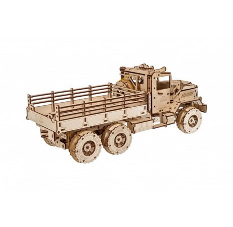 Ugears 3D dřevěné mechanické puzzle Nákladní auto CARGO