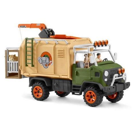 Schleich 42475 Velký záchranný vůz pro zvířata