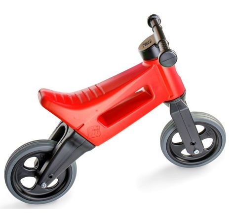 Odrážedlo FUNNY WHEELS NEW SPORT 2v1 červené