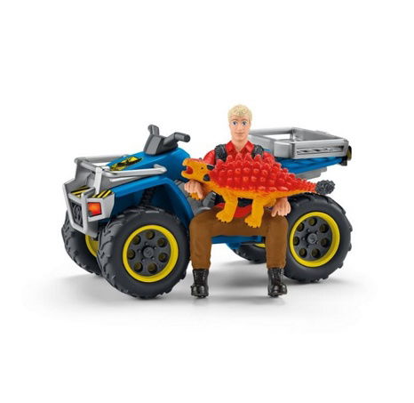 Schleich 41466 Útěk před Velociraptorem na čtyřkolce
