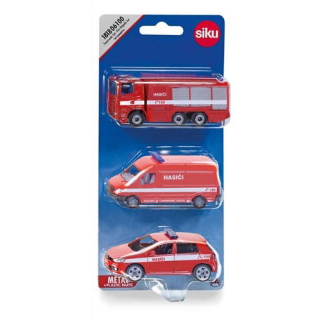 SIKU Tschechische Version - Satz von 3 Wagen