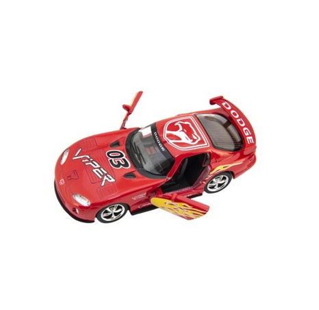 Auto Kinsmart Dodge Viper GTS-R 1:36 12,5cm kov/plast na zpětné natažení