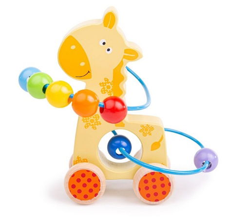 Bigjigs Baby Labyrint na kolečkách žirafa