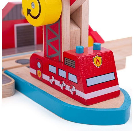 Bigjigs Rail Hasiči mořští záchranáři