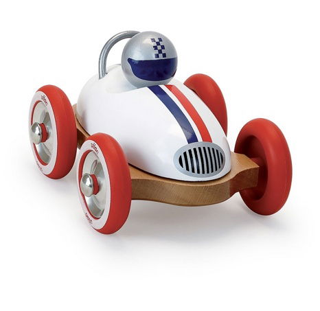 Vilac Dřevěné auto Roadster vintage bílé