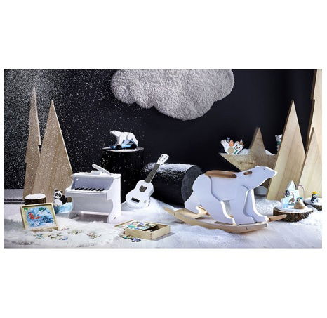 Vilac Dřevěné puzzle Světová zvířata