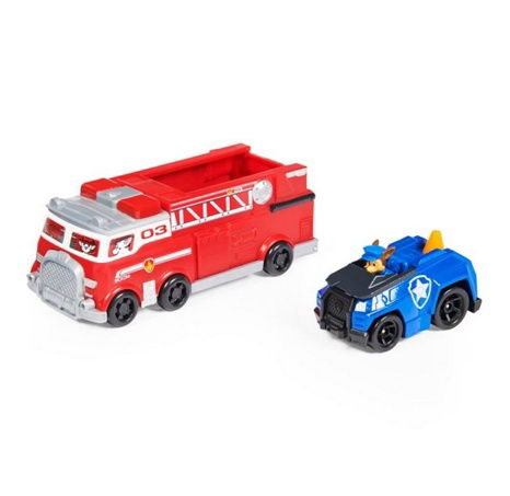 Paw Patrol hasičský vůz die-cast s autíčkem