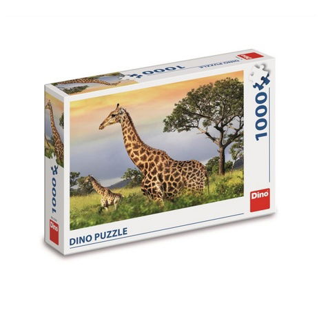 Dino Žirafí rodina 1000 puzzle