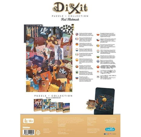 Dixit puzzle 1000 - Red MishMash
