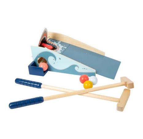 Kleiner Fuß Minigolf Hai-Angriff