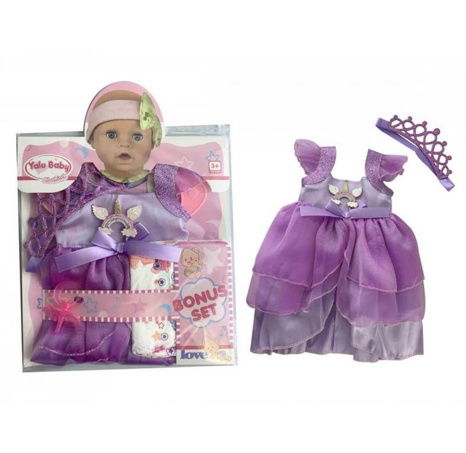 Šaty na panenku 40-43cm
