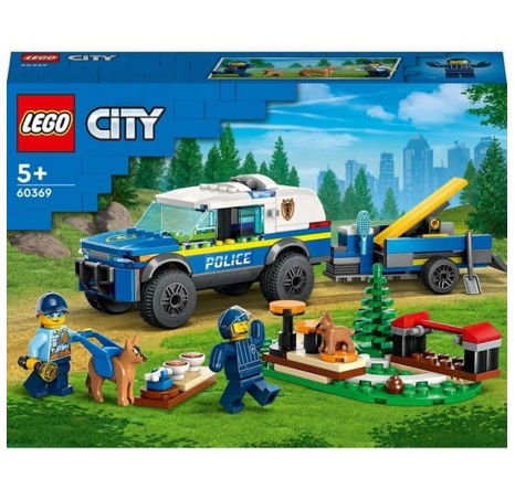LEGO® City 60369 Mobilní cvičiště policejních psů