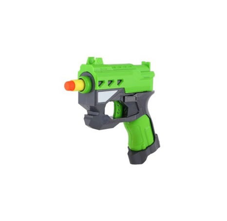 Pistole na pěnové náboje plast + 3ks nábojů