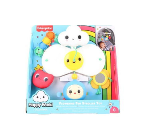 Fisher Price Happy world závěsná kytička s mráčkem