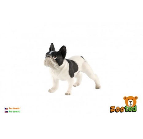 Hund Haustier zooted Kunststoff 6cm in Tasche