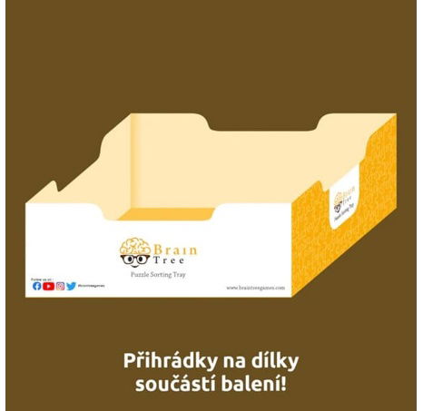 Brain Tree Puzzle Pohádkoví ptáci 1000 dílků