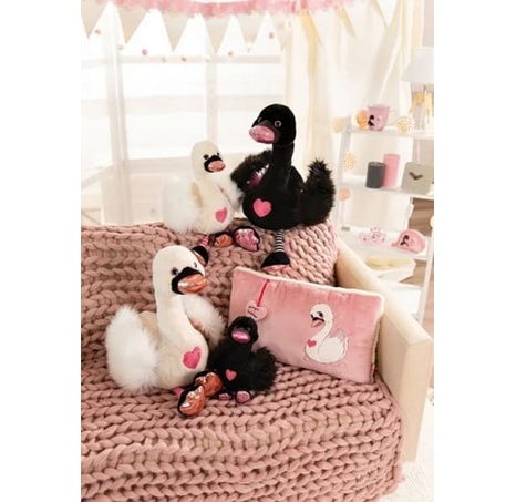 NICI plyš Love Černá labuť 25cm, GREEN