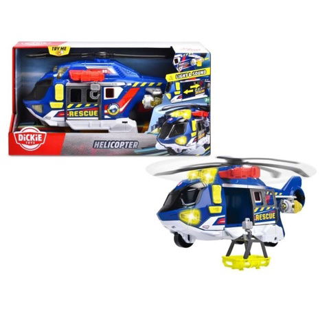Rettungshubschrauber 39 cm, Licht, Ton